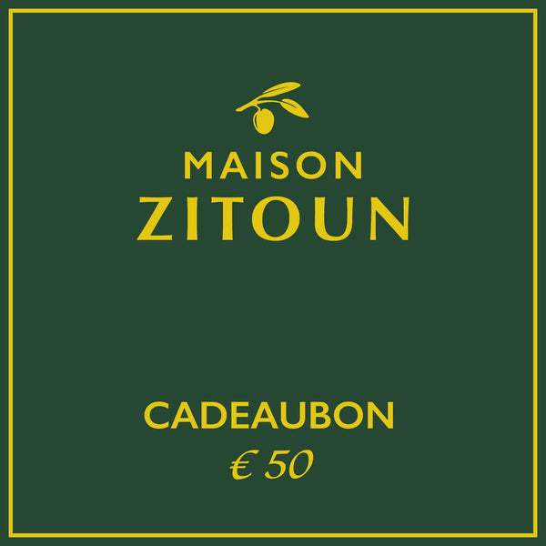 Maison Zitoun cadeaubon