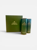 Giftbox + 2 navulverpakkingen 875 ml Extra Vierge olijfolie